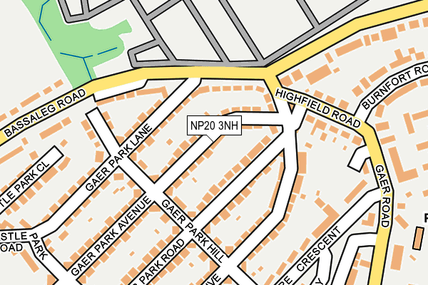 NP20 3NH map - OS OpenMap – Local (Ordnance Survey) NP20 3NH map - OS OpenMap – Local (Ordnance Survey)