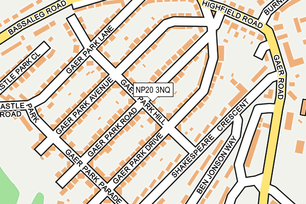 NP20 3NQ map - OS OpenMap – Local (Ordnance Survey) NP20 3NQ map - OS OpenMap – Local (Ordnance Survey)