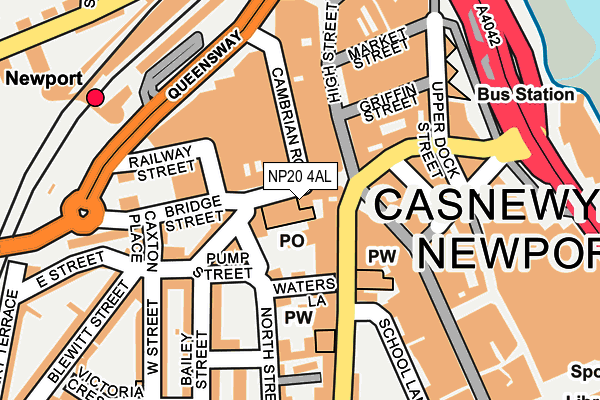 NP20 4AL map - OS OpenMap – Local (Ordnance Survey) NP20 4AL map - OS OpenMap – Local (Ordnance Survey)