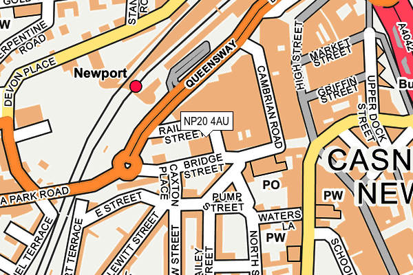 NP20 4AU map - OS OpenMap – Local (Ordnance Survey) NP20 4AU map - OS OpenMap – Local (Ordnance Survey)