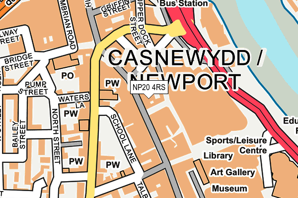 NP20 4RS map - OS OpenMap – Local (Ordnance Survey) NP20 4RS map - OS OpenMap – Local (Ordnance Survey)