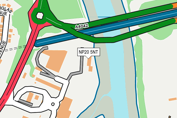 NP20 5NT map - OS OpenMap – Local (Ordnance Survey) NP20 5NT map - OS OpenMap – Local (Ordnance Survey)