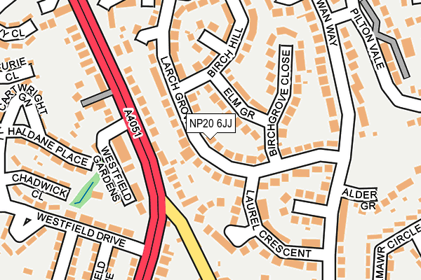 NP20 6JJ map - OS OpenMap – Local (Ordnance Survey) NP20 6JJ map - OS OpenMap – Local (Ordnance Survey)