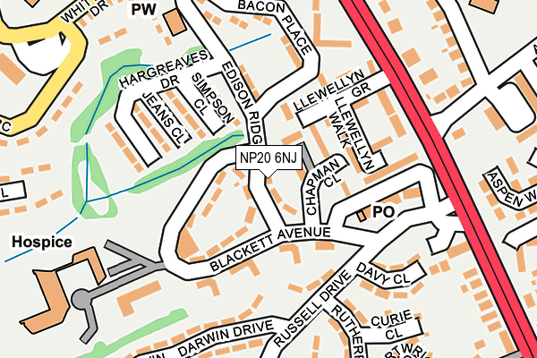 NP20 6NJ map - OS OpenMap – Local (Ordnance Survey) NP20 6NJ map - OS OpenMap – Local (Ordnance Survey)