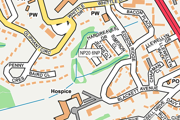 NP20 6NP map - OS OpenMap – Local (Ordnance Survey) NP20 6NP map - OS OpenMap – Local (Ordnance Survey)