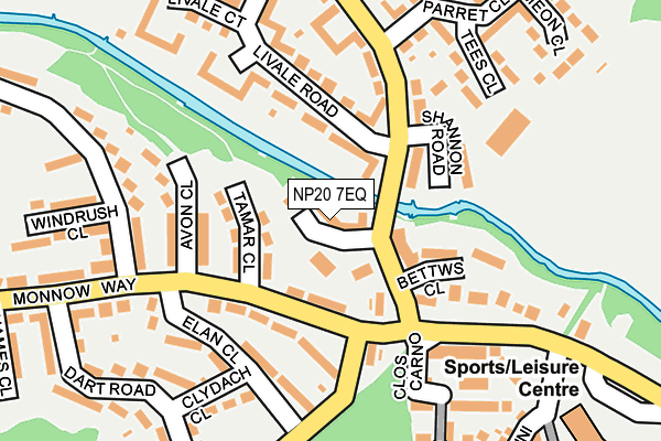 NP20 7EQ map - OS OpenMap – Local (Ordnance Survey) NP20 7EQ map - OS OpenMap – Local (Ordnance Survey)