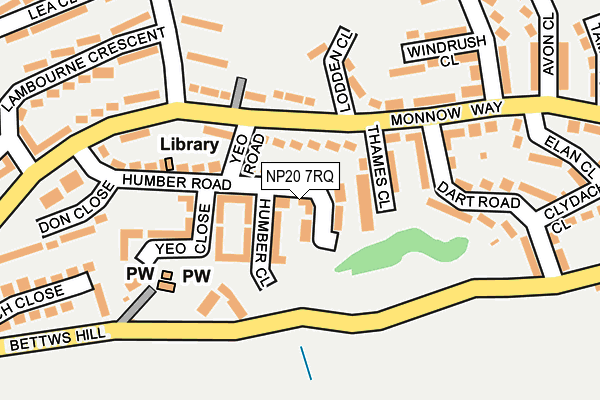 NP20 7RQ map - OS OpenMap – Local (Ordnance Survey) NP20 7RQ map - OS OpenMap – Local (Ordnance Survey)