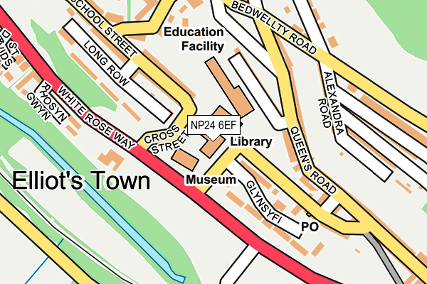 NP24 6EF map - OS OpenMap – Local (Ordnance Survey) NP24 6EF map - OS OpenMap – Local (Ordnance Survey)