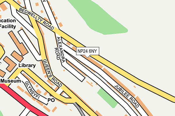 NP24 6NY map - OS OpenMap – Local (Ordnance Survey) NP24 6NY map - OS OpenMap – Local (Ordnance Survey)