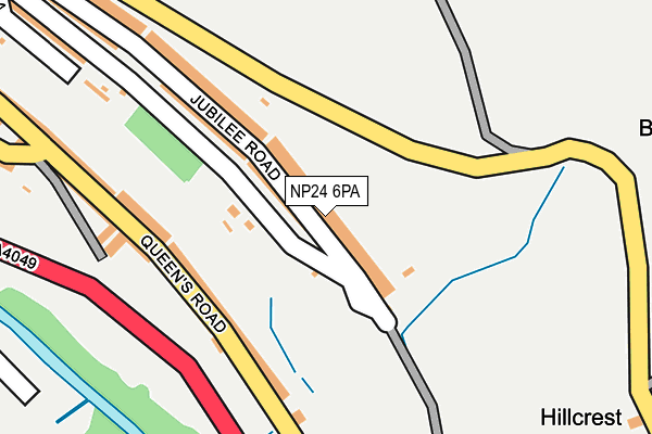 NP24 6PA map - OS OpenMap – Local (Ordnance Survey) NP24 6PA map - OS OpenMap – Local (Ordnance Survey)