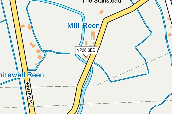 NP26 3ED map - OS OpenMap – Local (Ordnance Survey) NP26 3ED map - OS OpenMap – Local (Ordnance Survey)