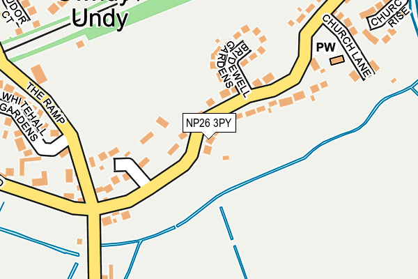 NP26 3PY map - OS OpenMap – Local (Ordnance Survey) NP26 3PY map - OS OpenMap – Local (Ordnance Survey)