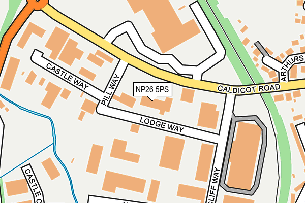 NP26 5PS map - OS OpenMap – Local (Ordnance Survey) NP26 5PS map - OS OpenMap – Local (Ordnance Survey)