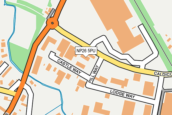 NP26 5PU map - OS OpenMap – Local (Ordnance Survey) NP26 5PU map - OS OpenMap – Local (Ordnance Survey)