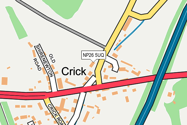 NP26 5UQ map - OS OpenMap – Local (Ordnance Survey)