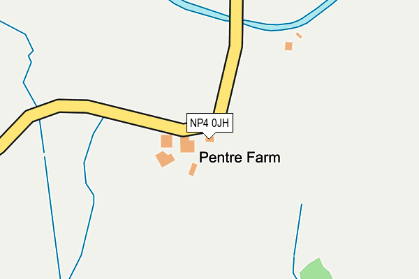 NP4 0JH map - OS OpenMap – Local (Ordnance Survey) NP4 0JH map - OS OpenMap – Local (Ordnance Survey)