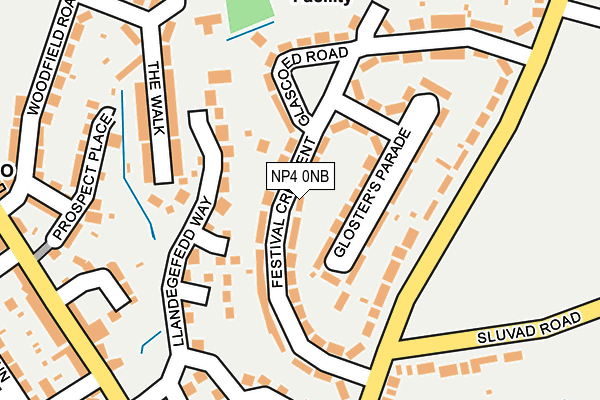 NP4 0NB map - OS OpenMap – Local (Ordnance Survey) NP4 0NB map - OS OpenMap – Local (Ordnance Survey)