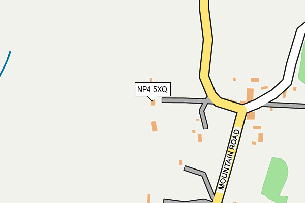 NP4 5XQ map - OS OpenMap – Local (Ordnance Survey) NP4 5XQ map - OS OpenMap – Local (Ordnance Survey)