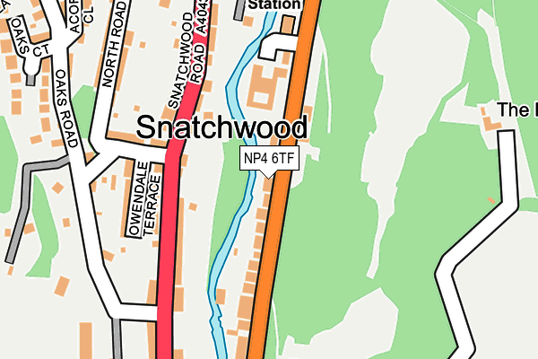 NP4 6TF map - OS OpenMap – Local (Ordnance Survey) NP4 6TF map - OS OpenMap – Local (Ordnance Survey)