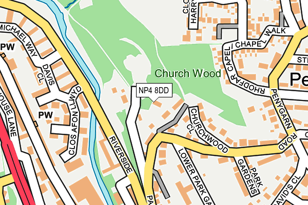 NP4 8DD map - OS OpenMap – Local (Ordnance Survey) NP4 8DD map - OS OpenMap – Local (Ordnance Survey)