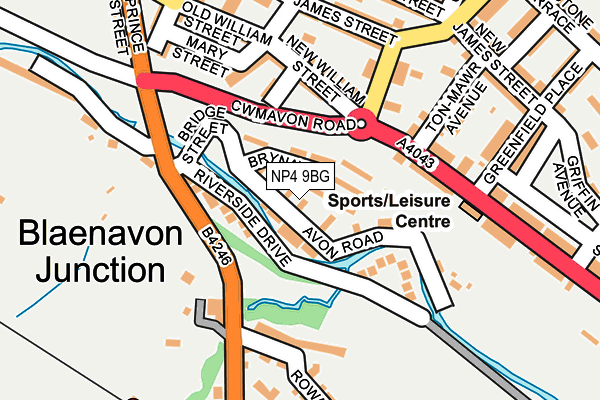 NP4 9BG map - OS OpenMap – Local (Ordnance Survey) NP4 9BG map - OS OpenMap – Local (Ordnance Survey)