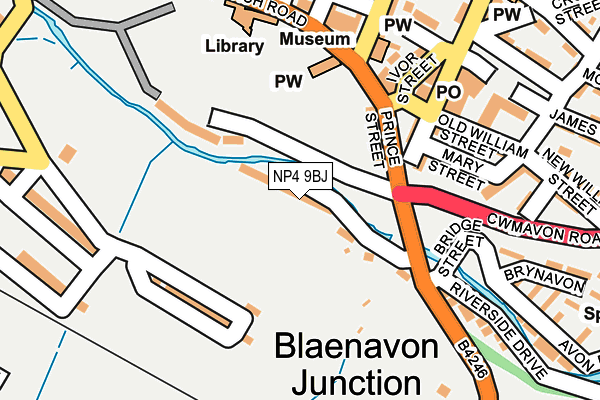 NP4 9BJ map - OS OpenMap – Local (Ordnance Survey) NP4 9BJ map - OS OpenMap – Local (Ordnance Survey)