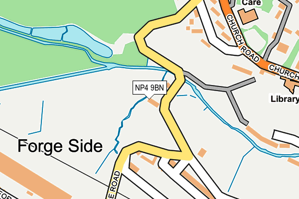 NP4 9BN map - OS OpenMap – Local (Ordnance Survey) NP4 9BN map - OS OpenMap – Local (Ordnance Survey)