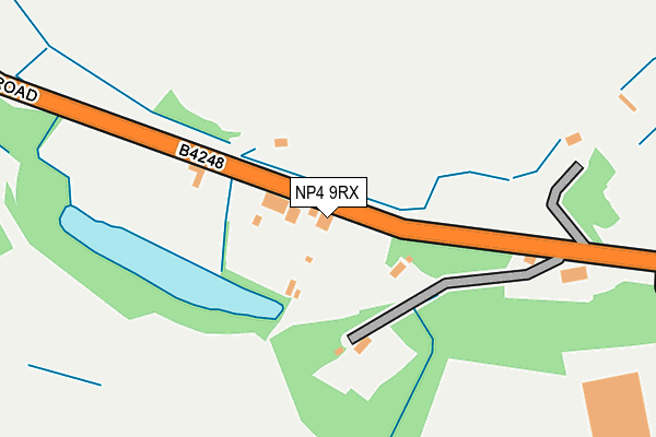NP4 9RX map - OS OpenMap – Local (Ordnance Survey) NP4 9RX map - OS OpenMap – Local (Ordnance Survey)