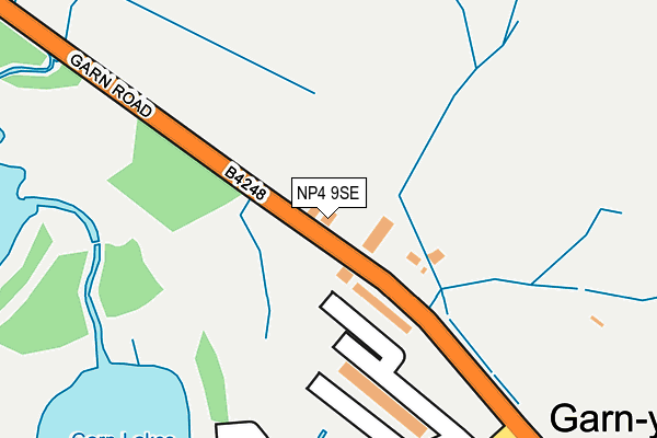 NP4 9SE map - OS OpenMap – Local (Ordnance Survey) NP4 9SE map - OS OpenMap – Local (Ordnance Survey)
