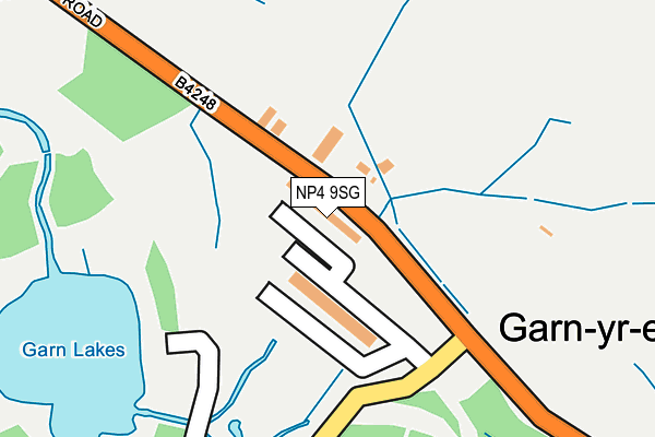 NP4 9SG map - OS OpenMap – Local (Ordnance Survey) NP4 9SG map - OS OpenMap – Local (Ordnance Survey)