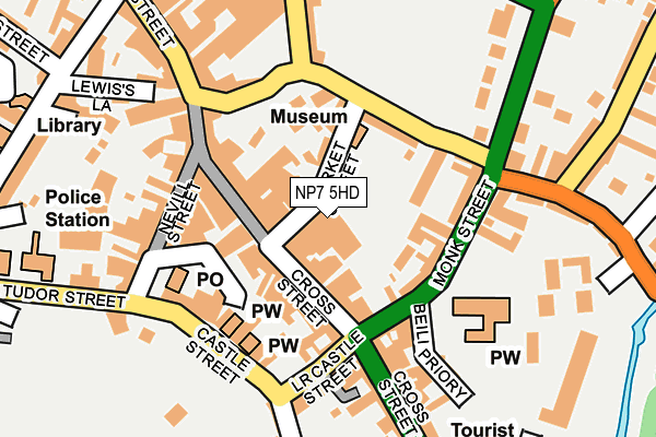 NP7 5HD map - OS OpenMap – Local (Ordnance Survey) NP7 5HD map - OS OpenMap – Local (Ordnance Survey)