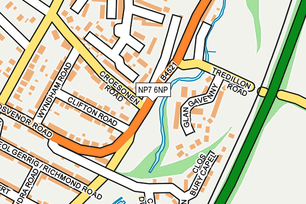 NP7 6NP map - OS OpenMap – Local (Ordnance Survey) NP7 6NP map - OS OpenMap – Local (Ordnance Survey)