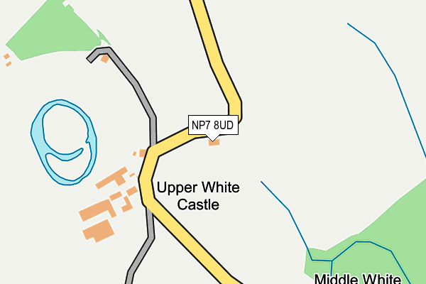NP7 8UD map - OS OpenMap – Local (Ordnance Survey)