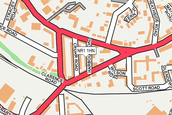 NR1 1HN map - OS OpenMap – Local (Ordnance Survey) NR1 1HN map - OS OpenMap – Local (Ordnance Survey)