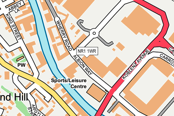 NR1 1WR map - OS OpenMap – Local (Ordnance Survey) NR1 1WR map - OS OpenMap – Local (Ordnance Survey)
