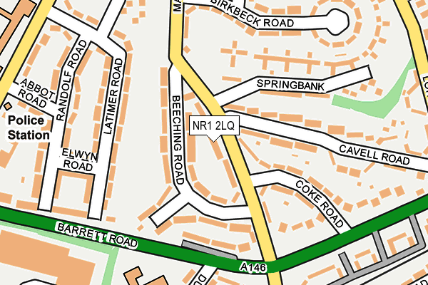 NR1 2LQ map - OS OpenMap – Local (Ordnance Survey) NR1 2LQ map - OS OpenMap – Local (Ordnance Survey)