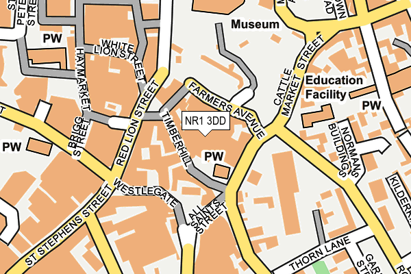 NR1 3DD map - OS OpenMap – Local (Ordnance Survey) NR1 3DD map - OS OpenMap – Local (Ordnance Survey)