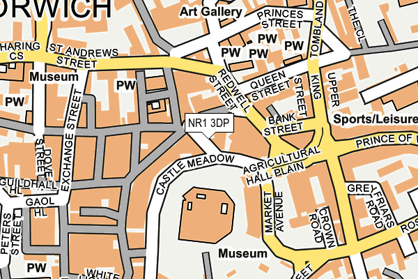 NR1 3DP map - OS OpenMap – Local (Ordnance Survey) NR1 3DP map - OS OpenMap – Local (Ordnance Survey)