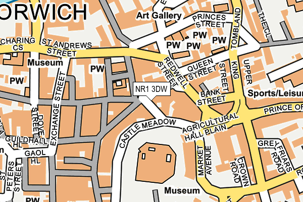 NR1 3DW map - OS OpenMap – Local (Ordnance Survey) NR1 3DW map - OS OpenMap – Local (Ordnance Survey)