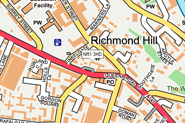 NR1 3HD map - OS OpenMap – Local (Ordnance Survey) NR1 3HD map - OS OpenMap – Local (Ordnance Survey)