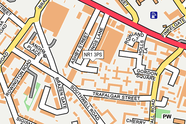 NR1 3PS map - OS OpenMap – Local (Ordnance Survey) NR1 3PS map - OS OpenMap – Local (Ordnance Survey)