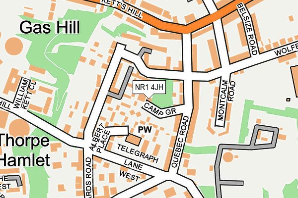 NR1 4JH map - OS OpenMap – Local (Ordnance Survey) NR1 4JH map - OS OpenMap – Local (Ordnance Survey)