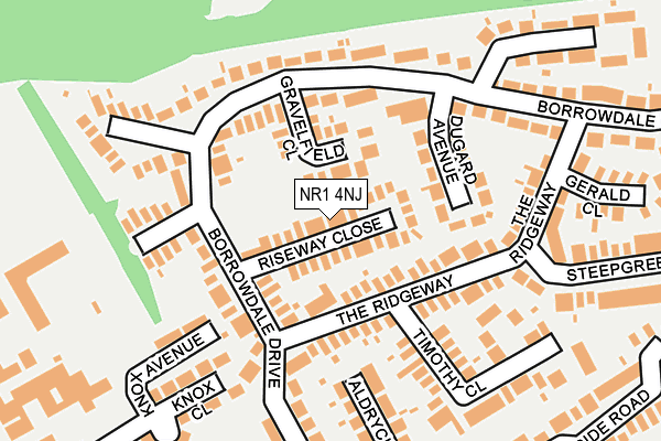 NR1 4NJ map - OS OpenMap – Local (Ordnance Survey) NR1 4NJ map - OS OpenMap – Local (Ordnance Survey)