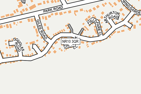 NR10 3QR map - OS OpenMap – Local (Ordnance Survey) NR10 3QR map - OS OpenMap – Local (Ordnance Survey)
