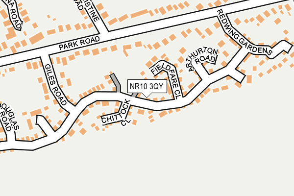 NR10 3QY map - OS OpenMap – Local (Ordnance Survey) NR10 3QY map - OS OpenMap – Local (Ordnance Survey)