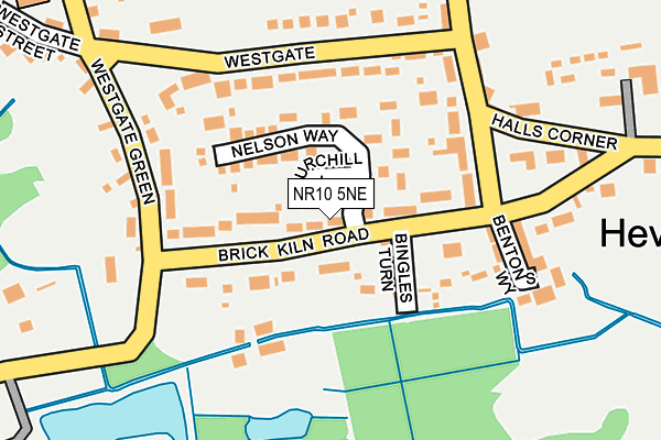 NR10 5NE map - OS OpenMap – Local (Ordnance Survey) NR10 5NE map - OS OpenMap – Local (Ordnance Survey)
