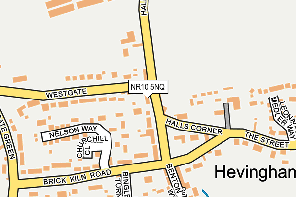 NR10 5NQ map - OS OpenMap – Local (Ordnance Survey) NR10 5NQ map - OS OpenMap – Local (Ordnance Survey)