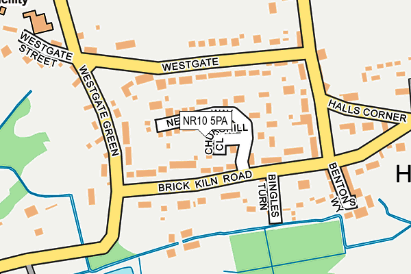 NR10 5PA map - OS OpenMap – Local (Ordnance Survey) NR10 5PA map - OS OpenMap – Local (Ordnance Survey)