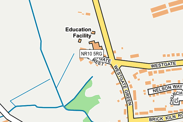 NR10 5RG map - OS OpenMap – Local (Ordnance Survey) NR10 5RG map - OS OpenMap – Local (Ordnance Survey)
