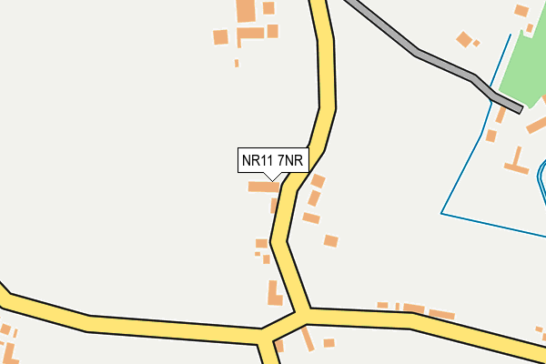 NR11 7NR map - OS OpenMap – Local (Ordnance Survey) NR11 7NR map - OS OpenMap – Local (Ordnance Survey)